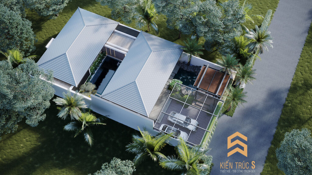 Thiết kế Nhà cấp 4 đẹp phong cách Hiện đại