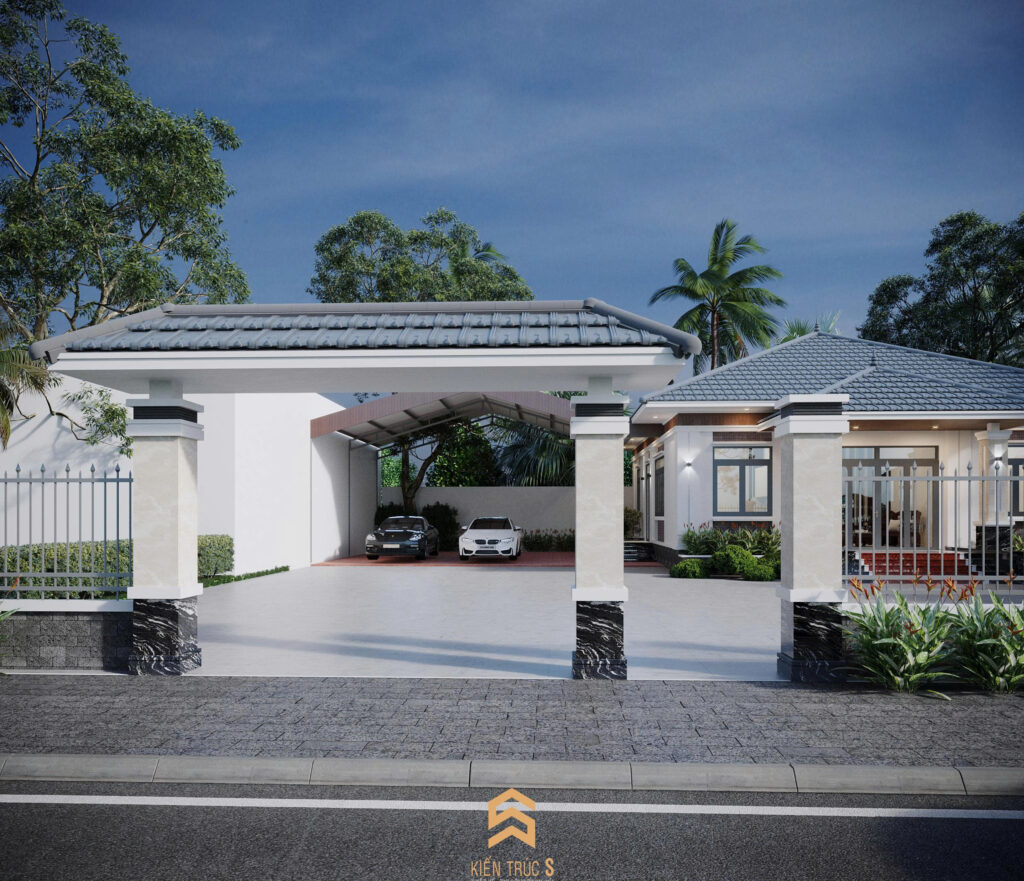 Xây dựng nhà trọn gói nhà cấp 4 sân vườn