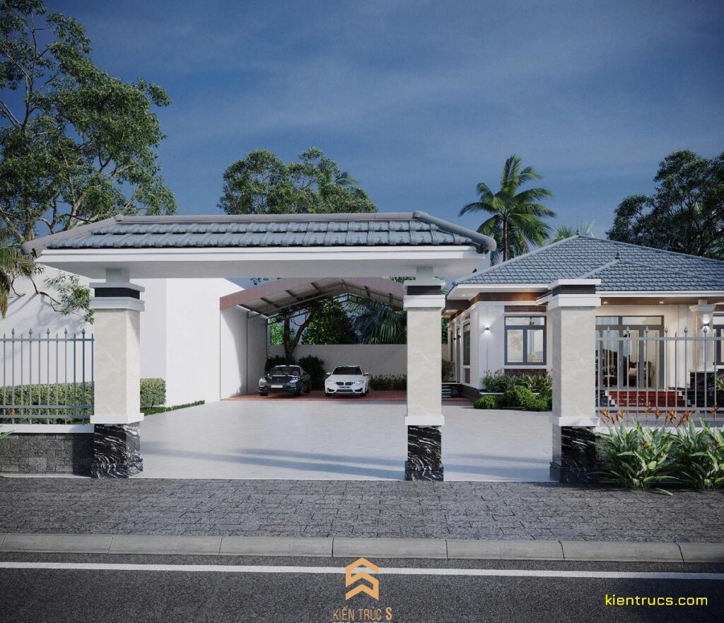 3d nha cap 4 co long 1 Kiến trúc S