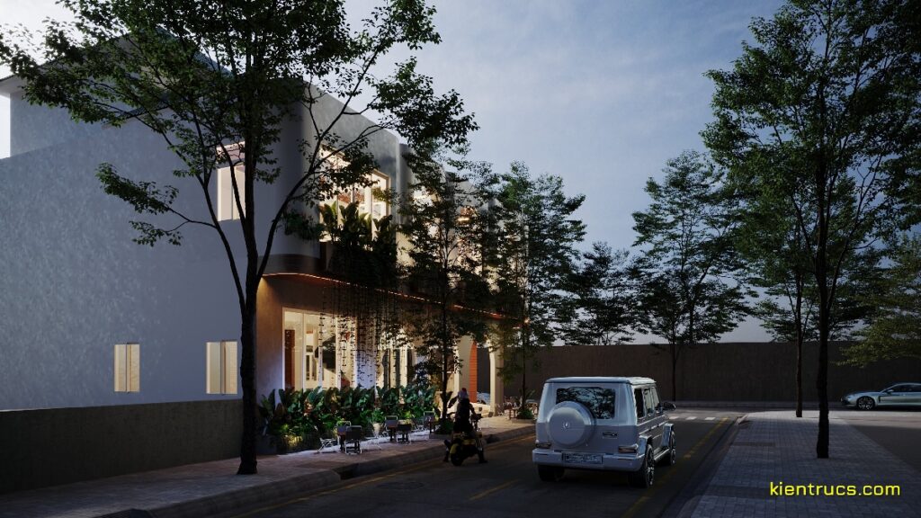 3d quan cafe anh an 3 Kiến trúc S