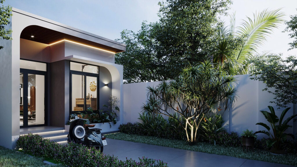 bao gia nha cap 4 600tr 2 Kiến trúc S