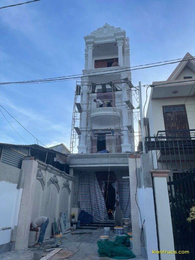 hinh thi cong nha co tu 1 Kiến trúc S