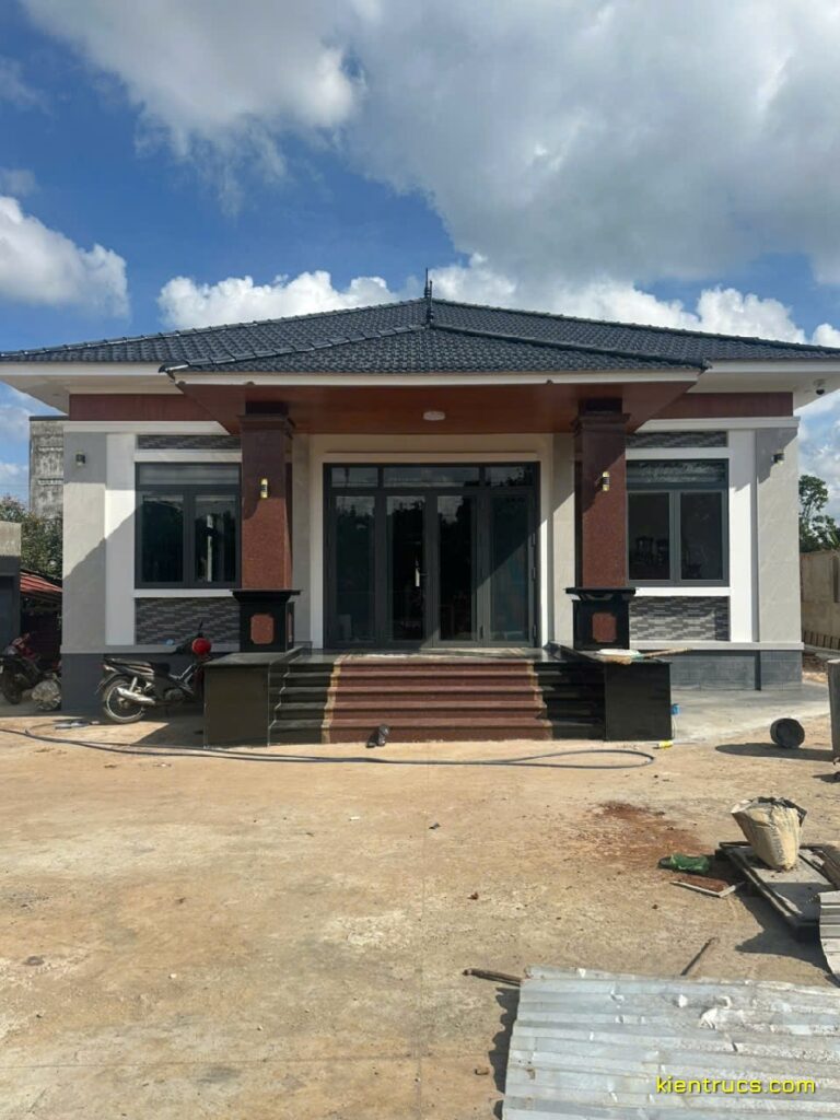 hoan thien nha cap 4 co long 3 Kiến trúc S