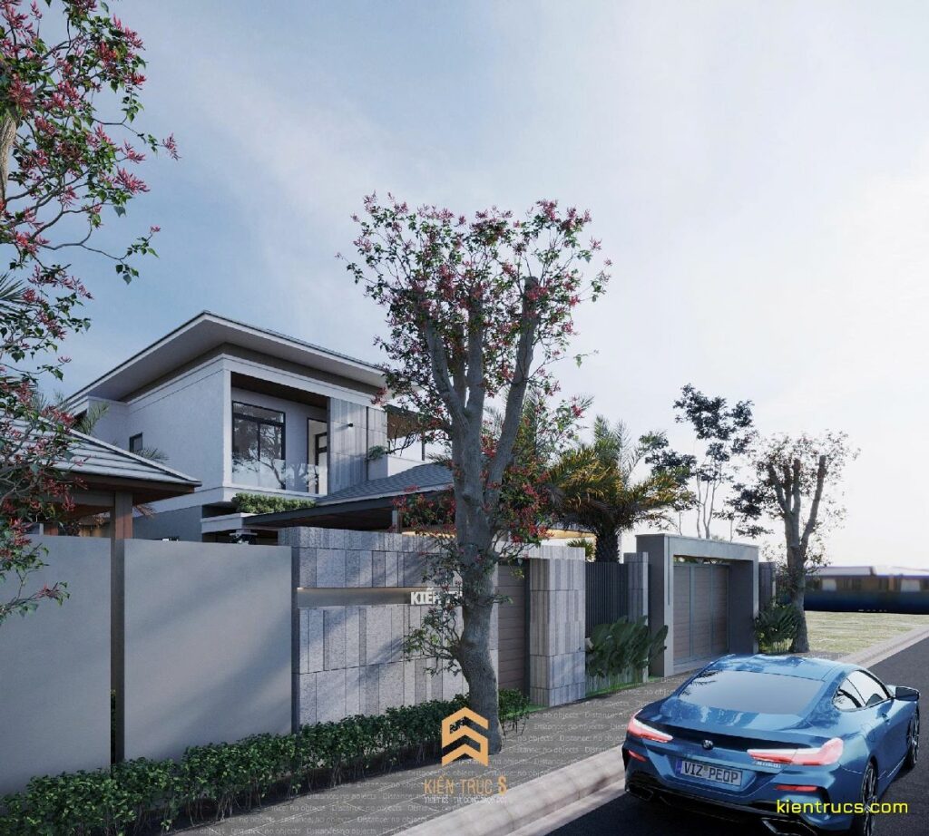 nha mai nhat 2 tang 3d 5 Kiến trúc S