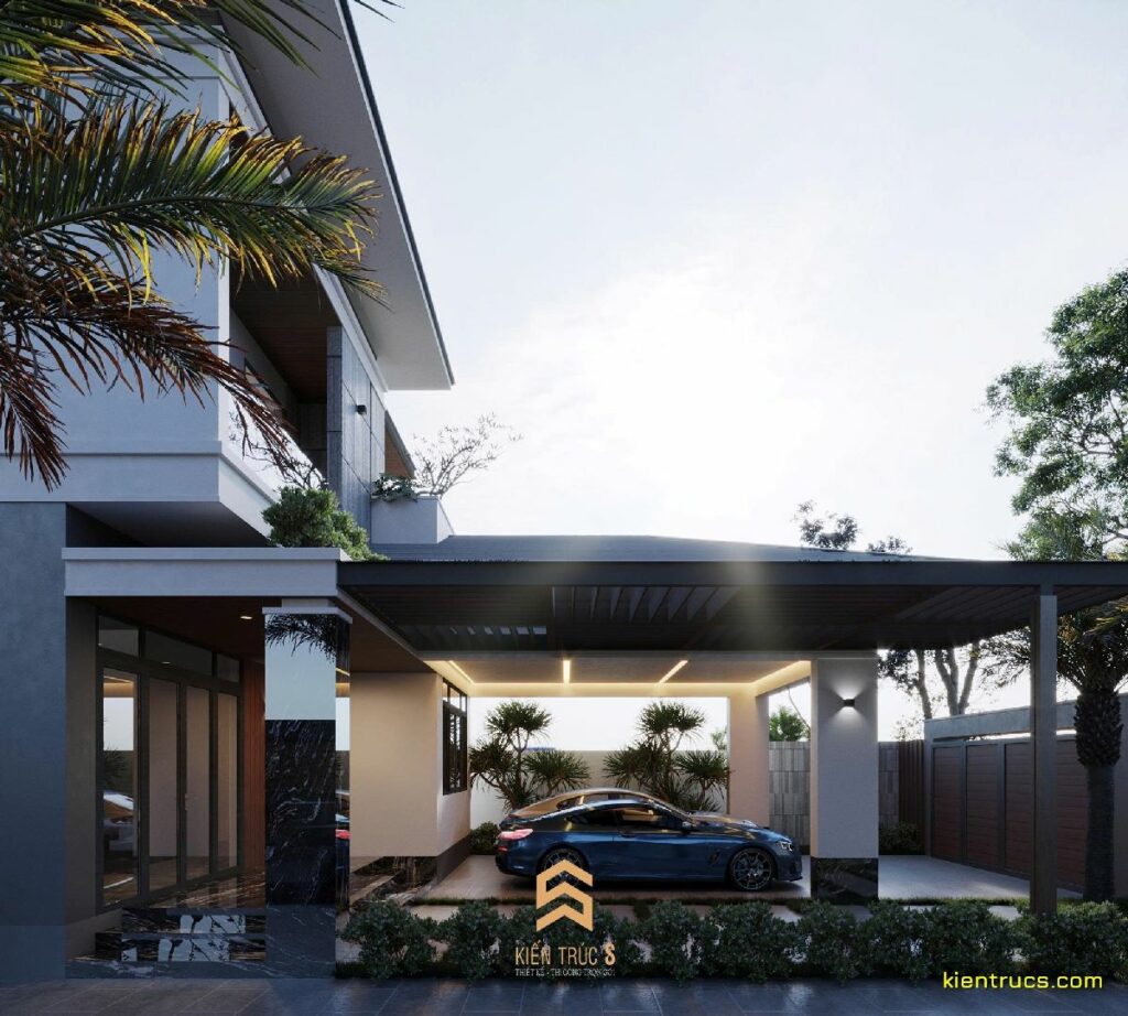 nha mai nhat 2 tang 3d 9 Kiến trúc S