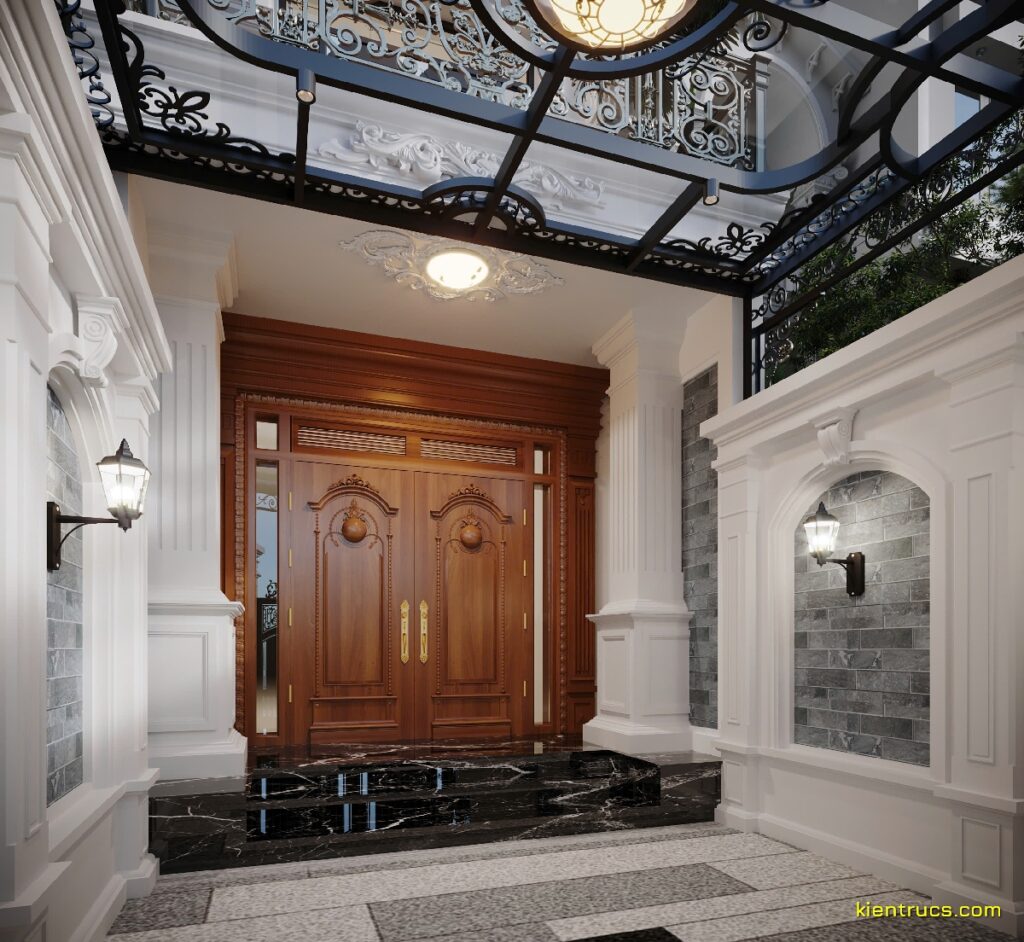 phoi canh 3d nha co tu 4 Kiến trúc S