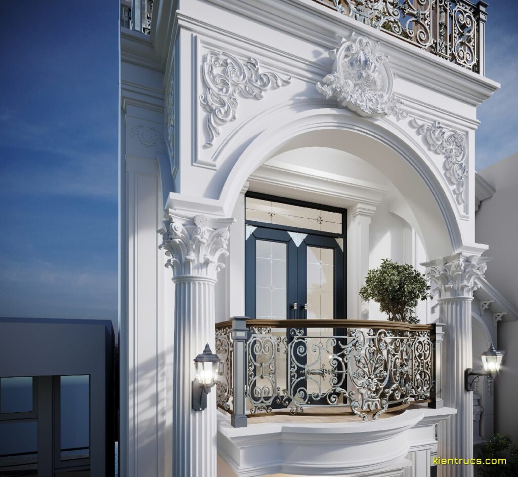 phoi canh 3d nha co tu 5 Kiến trúc S