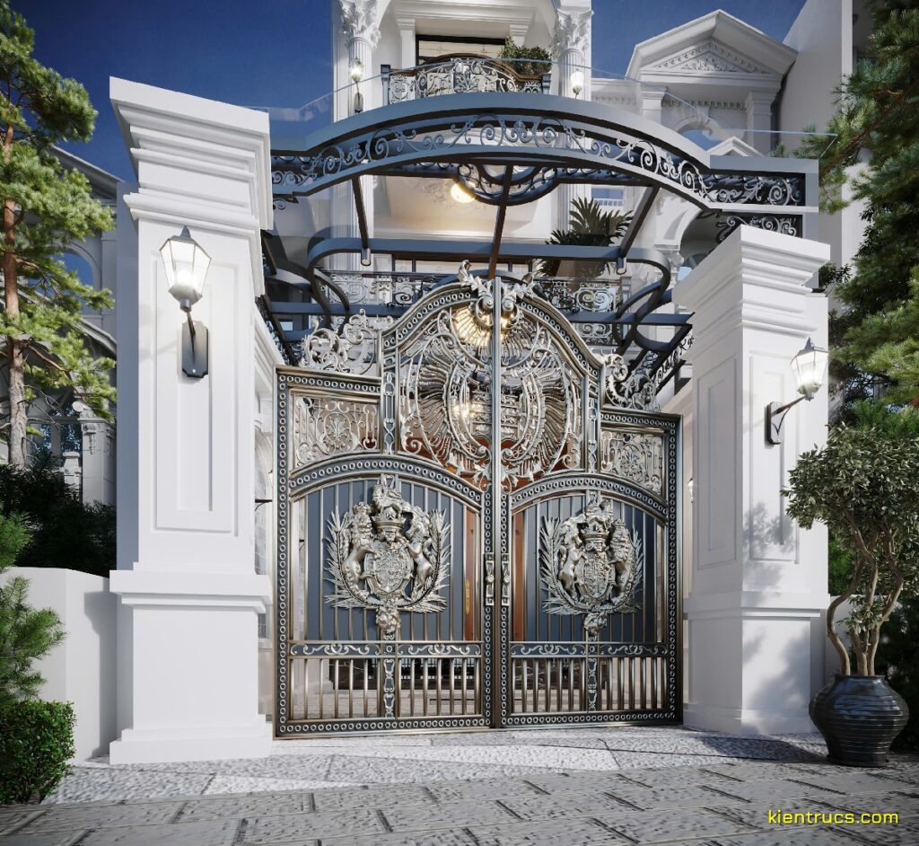 phoi canh 3d nha co tu 6 Kiến trúc S