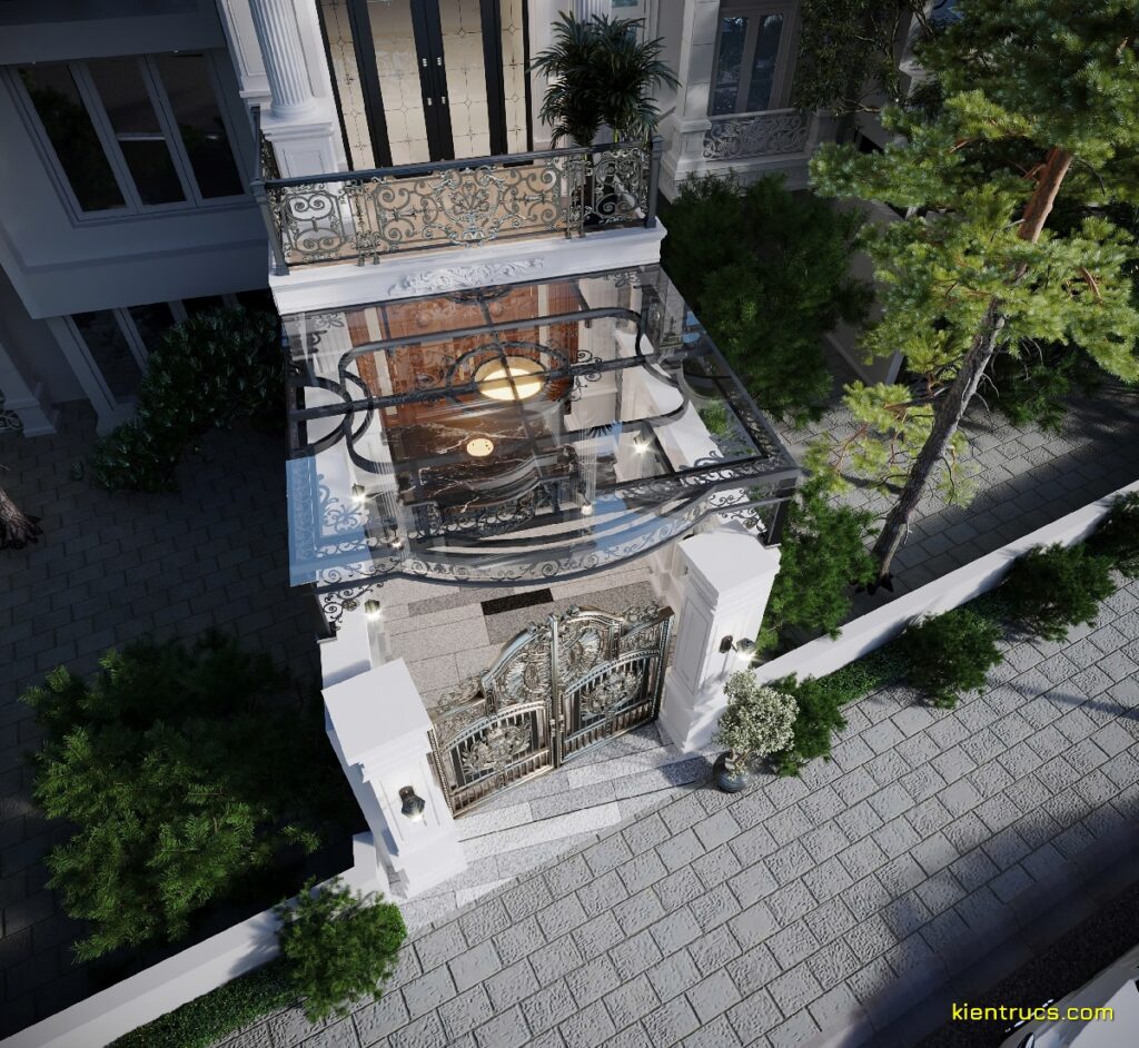 phoi canh 3d nha co tu 8 Kiến trúc S