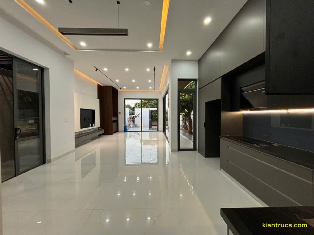 thi cong nha cap 4 anh kien 6 Kiến trúc S