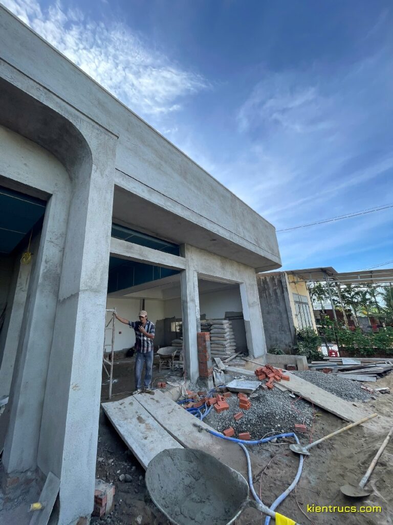 thi cong nha cap 4 anh tho cuebua 13 Kiến trúc S