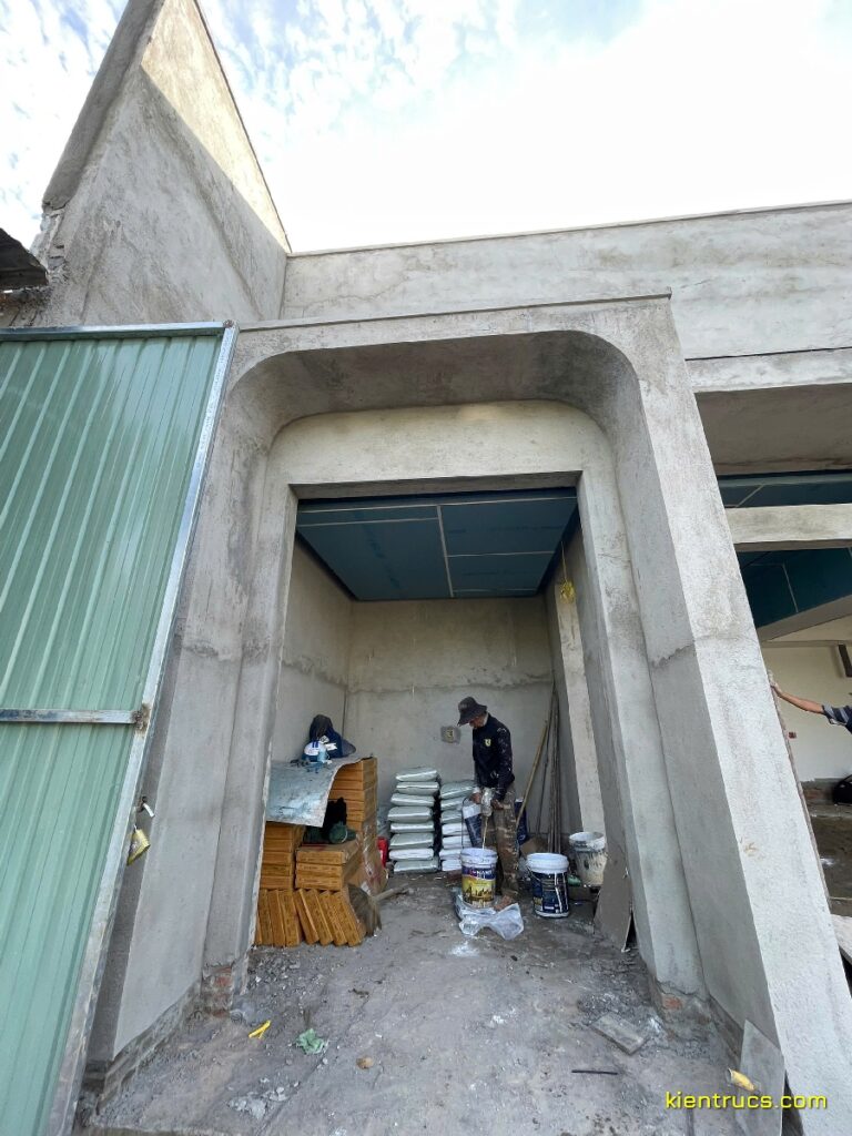 thi cong nha cap 4 anh tho cuebua 15 Kiến trúc S