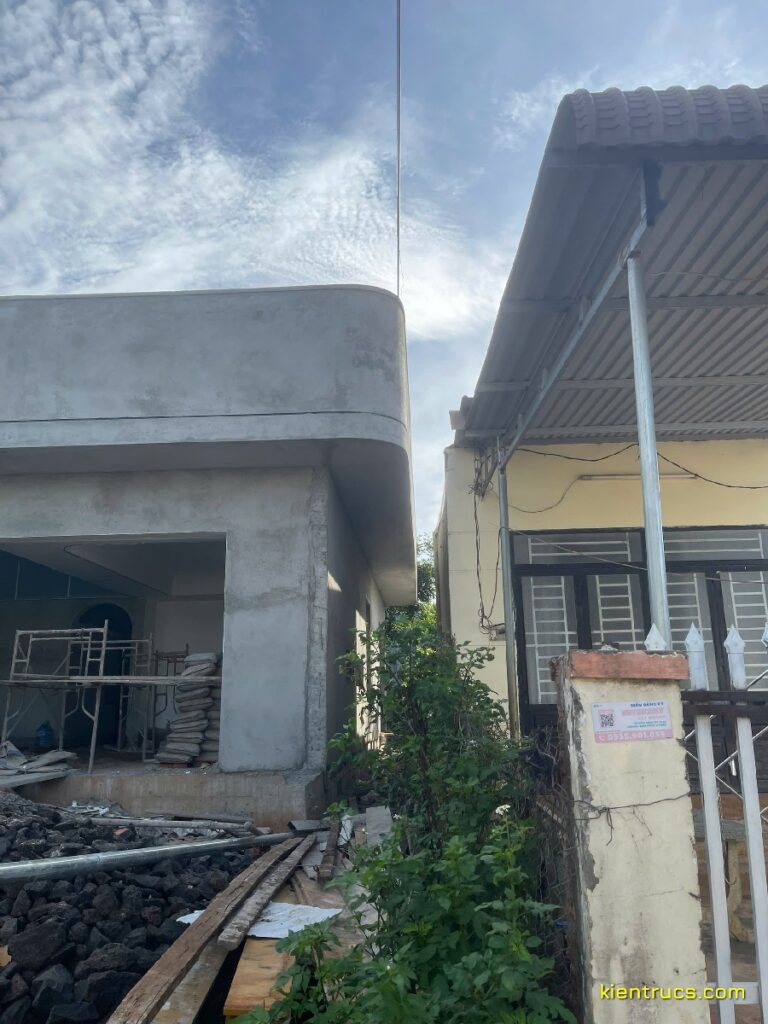 thi cong nha cap 4 anh tho cuebua 17 Kiến trúc S