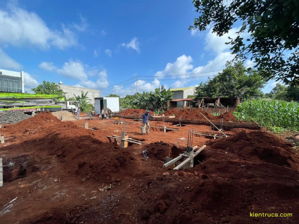 thi cong nha cap 4 anh tho cuebua 28 Kiến trúc S