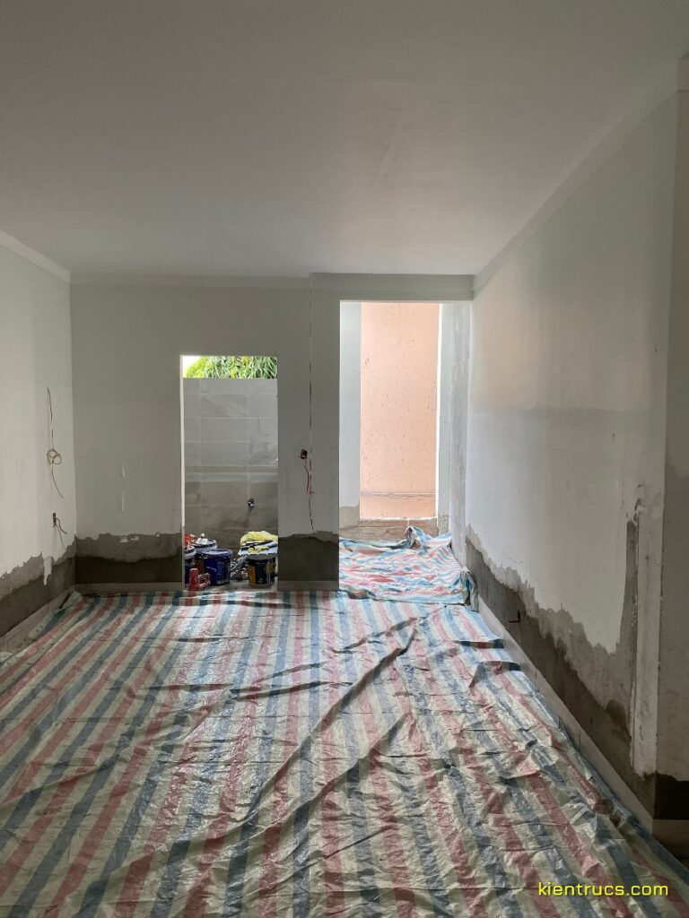 Công trình cải tạo nhà 4 tầng Quán cơm Mai - Phan Bội Châu BMT 26 thi cong quan com phan boi chau 1 Kiến trúc S