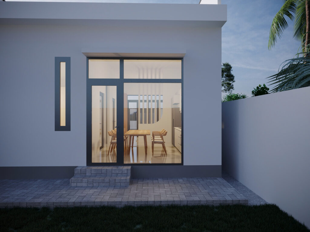 xay nha cap 4 tron goi 600 tr 1 Kiến trúc S