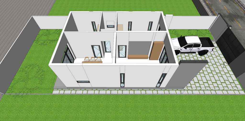 xay nha cap 4 tron goi 600 tr 10 Kiến trúc S