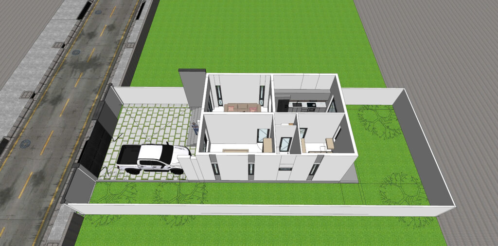 Xây Nhà Cấp 4 Trọn Gói tại Buôn Ma Thuột chỉ với 500 triệu