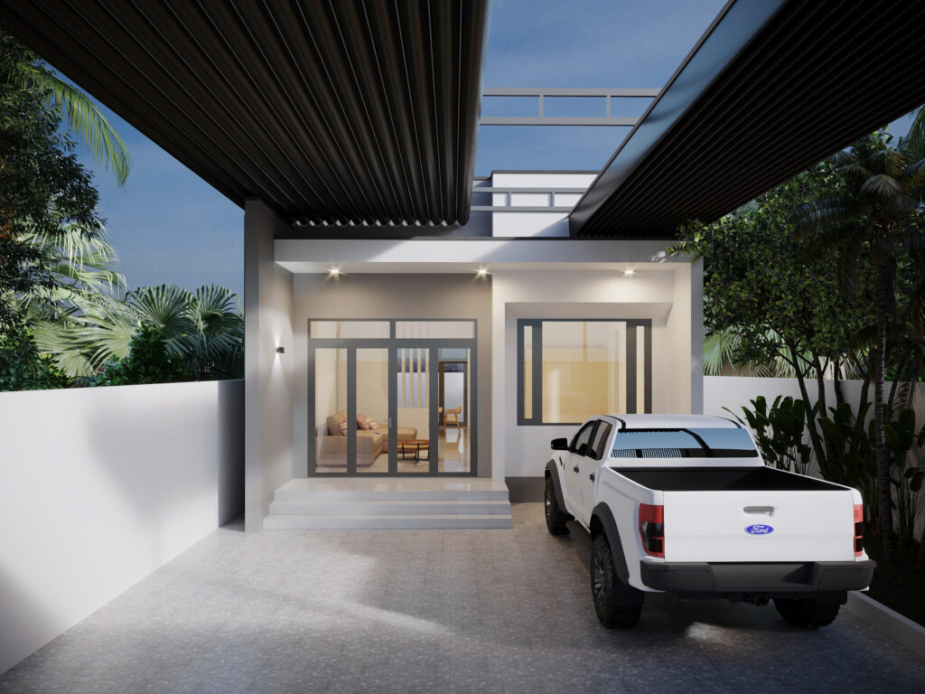 xay nha cap 4 tron goi 600 tr 2 Kiến trúc S