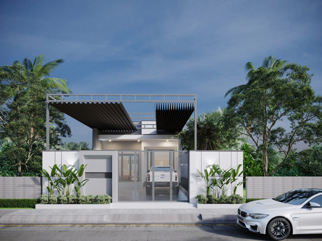 xay nha cap 4 tron goi 600 tr 5 Kiến trúc S